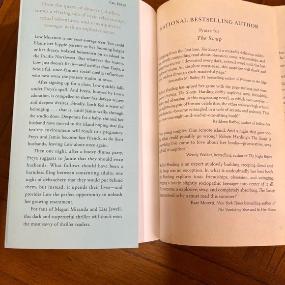 3/$20 📚 The Swap Robyn Harding Paperback - Picture 6 of 6